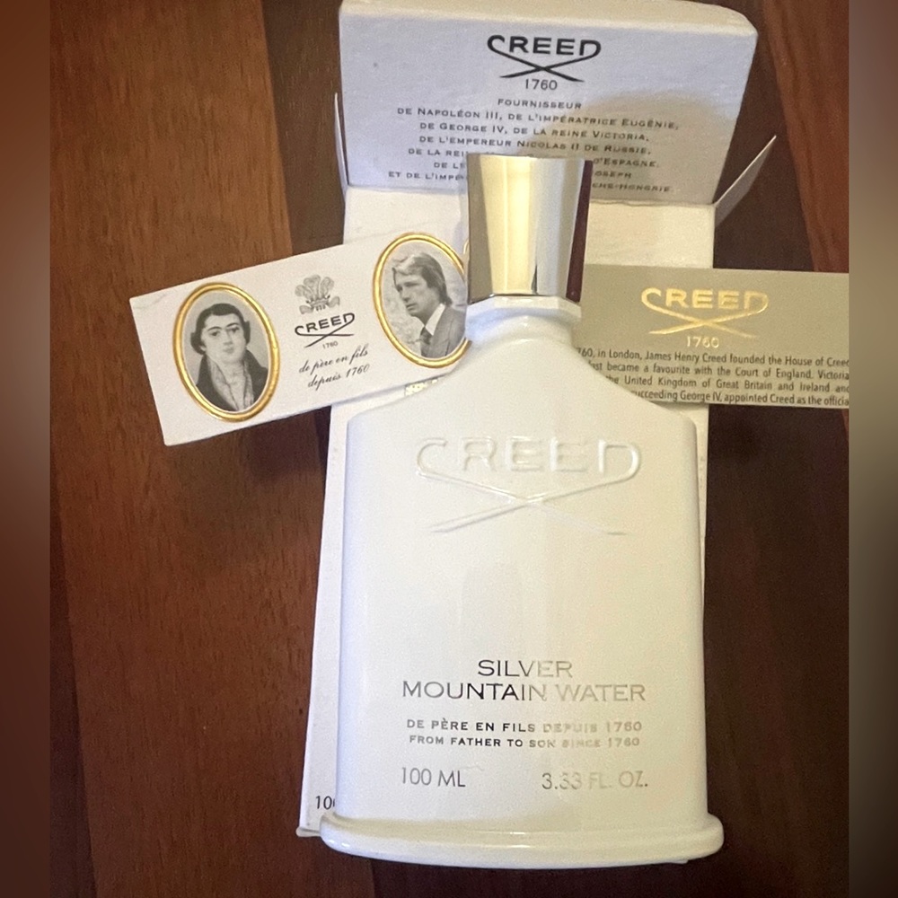 Creed silver mountain water 3.33 fl oz